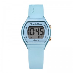 Alexandre Christie AC 9384 Light Blue Rubber LHRRGLB
